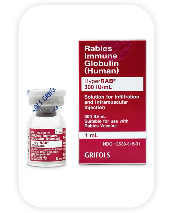 RABIES IMMUNE GLOBULIN