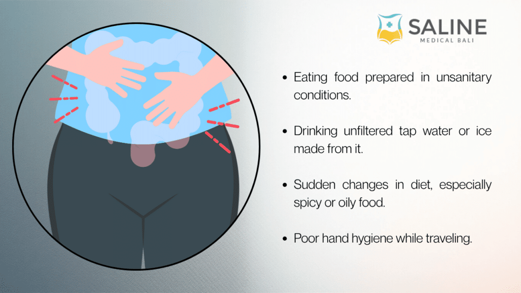 Causes of Bali Belly