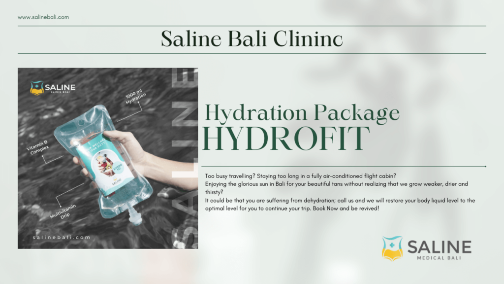 Get Saline Hydration Package