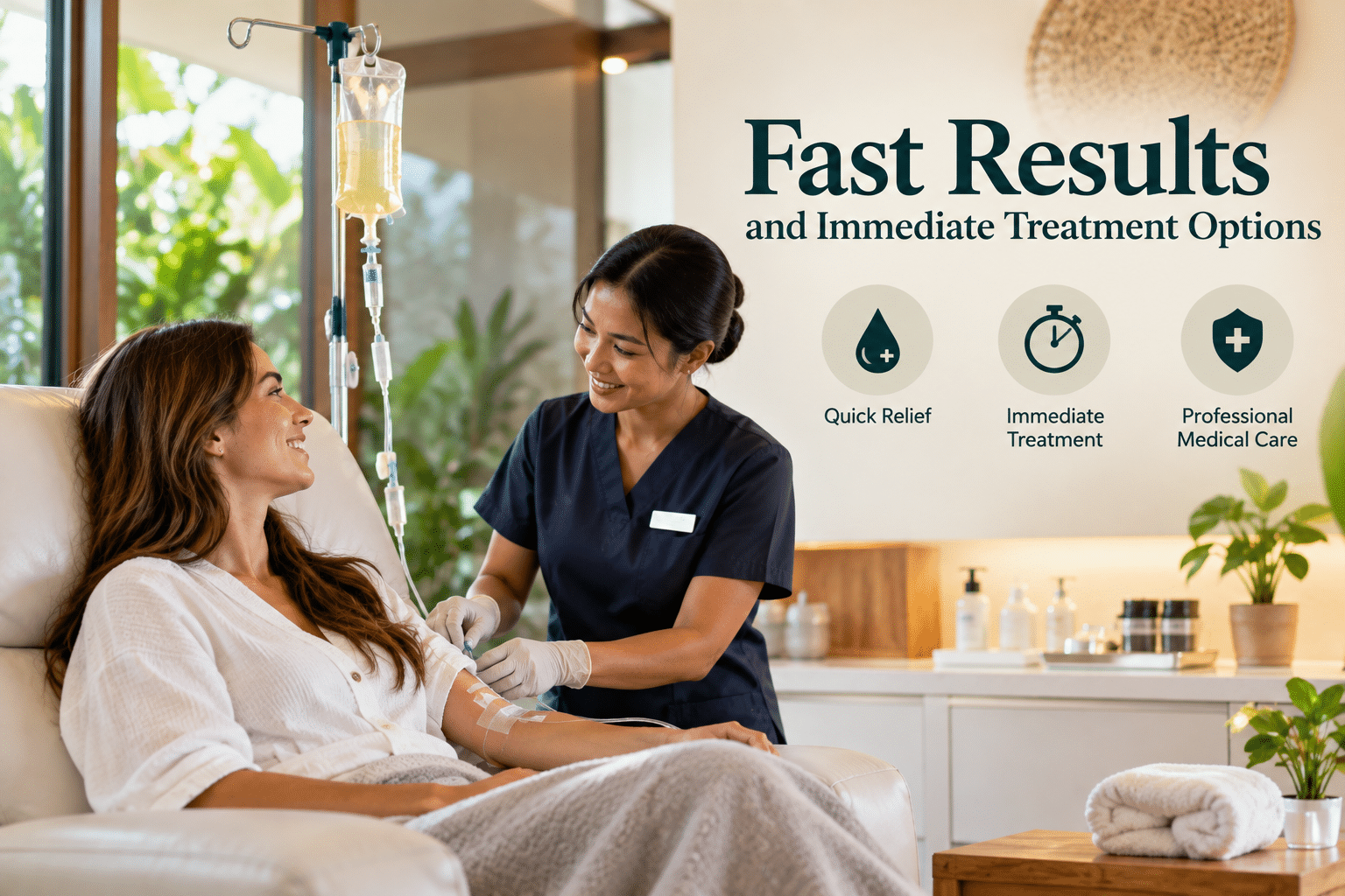 Fast Results and Immediate Treatment Options
