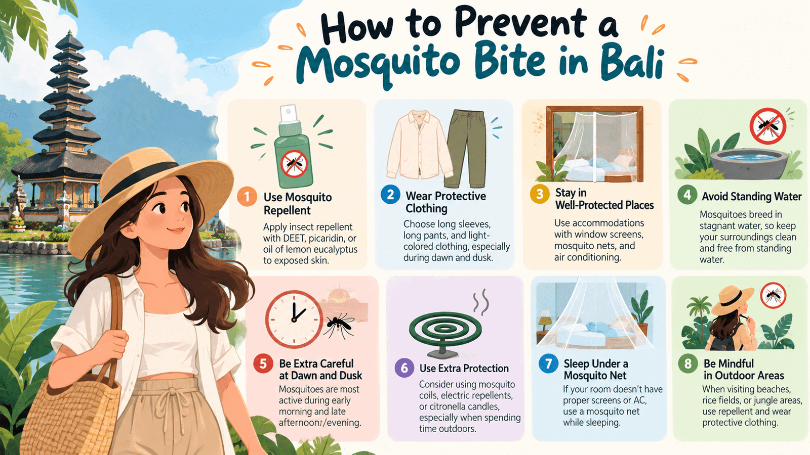 How to Prevent a Mosquito Bite Bali